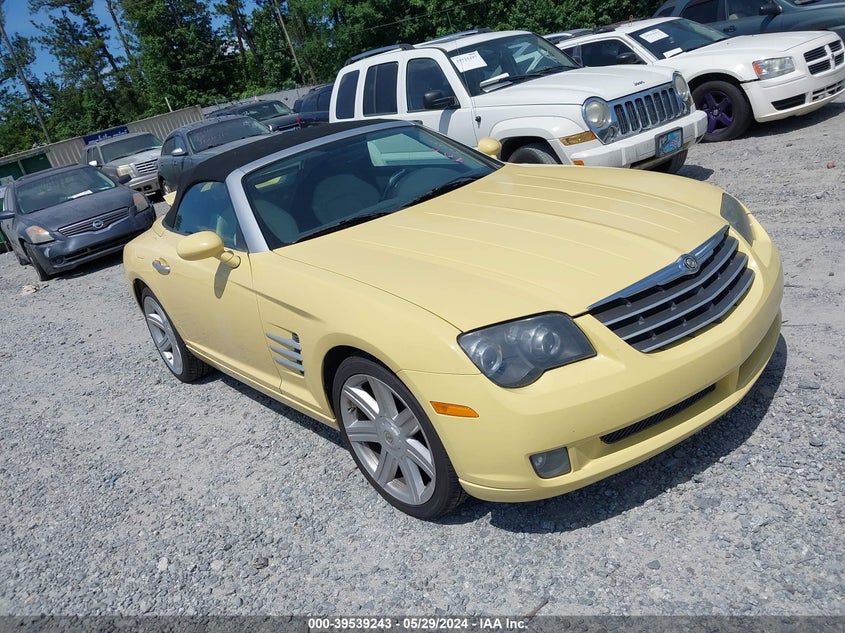 2005 Chrysler Crossfire Limited VIN: 1C3AN65L25X060800 Lot: 39539243