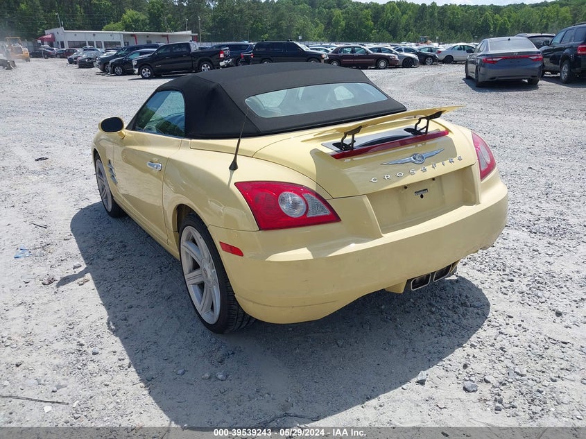 2005 Chrysler Crossfire Limited VIN: 1C3AN65L25X060800 Lot: 39539243