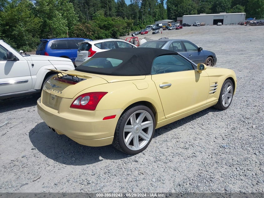 2005 Chrysler Crossfire Limited VIN: 1C3AN65L25X060800 Lot: 39539243