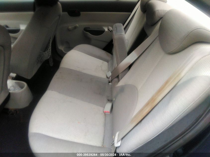 2009 Hyundai Accent Gls VIN: KMHCN46C69U312638 Lot: 39539264