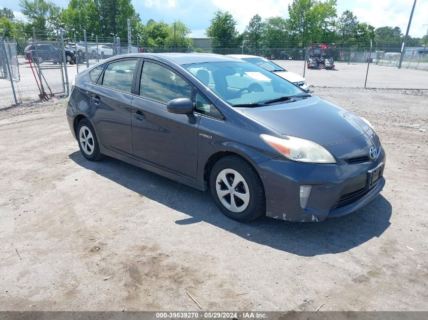 2014 Toyota Prius Four VIN: JTDKN3DU0E1754770 Lot: 39539270