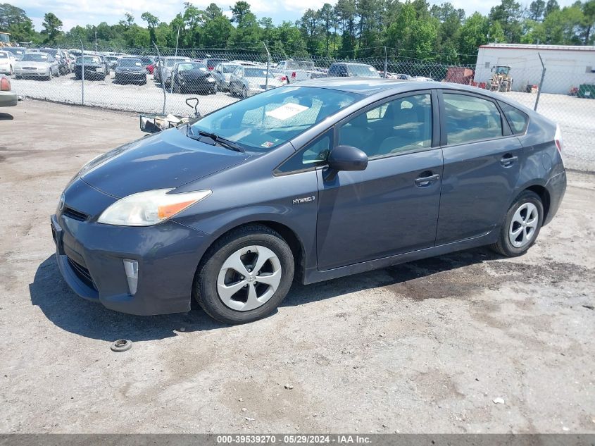 2014 Toyota Prius Four VIN: JTDKN3DU0E1754770 Lot: 39539270