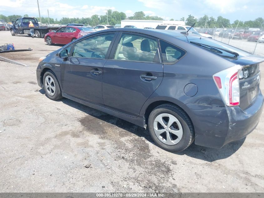 2014 Toyota Prius Four VIN: JTDKN3DU0E1754770 Lot: 39539270