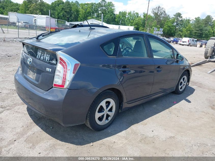 2014 Toyota Prius Four VIN: JTDKN3DU0E1754770 Lot: 39539270