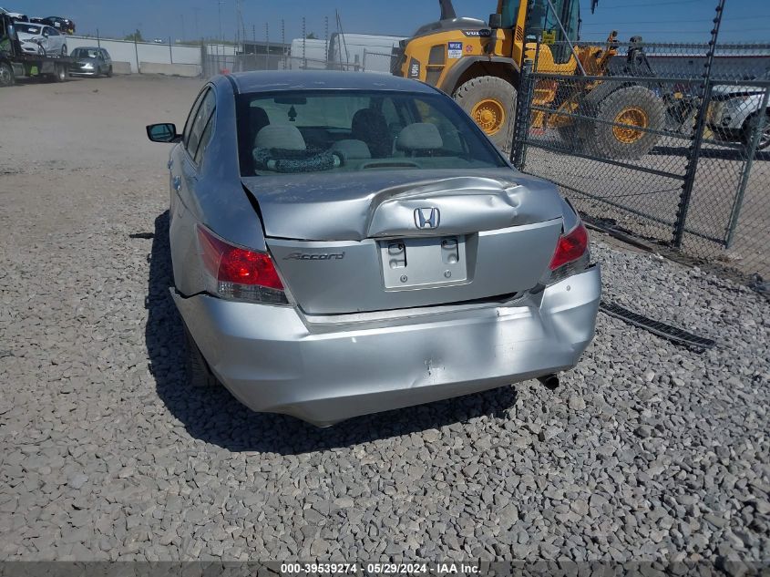 2009 Honda Accord 2.4 Lx VIN: 1HGCP26389A036503 Lot: 39539274