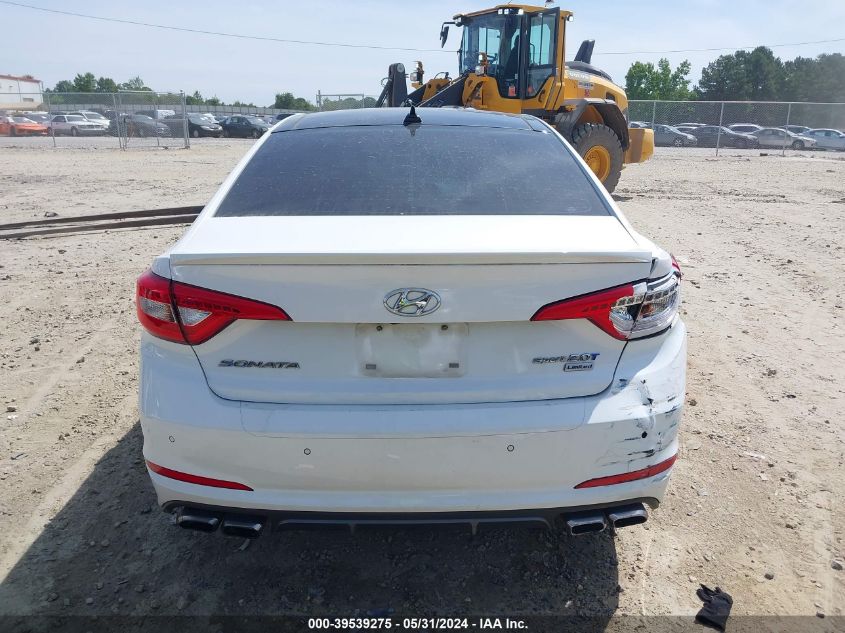 2015 Hyundai Sonata Limited 2.0T VIN: 5NPE34AB5FH112955 Lot: 39539275