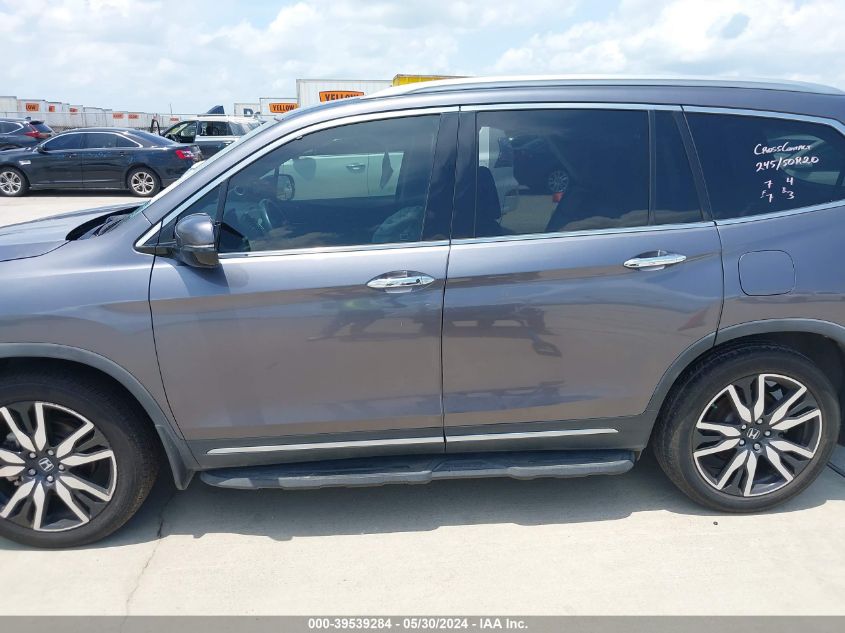 2020 Honda Pilot Awd Touring 8 Passenger VIN: 5FNYF6H98LB014127 Lot: 39539284