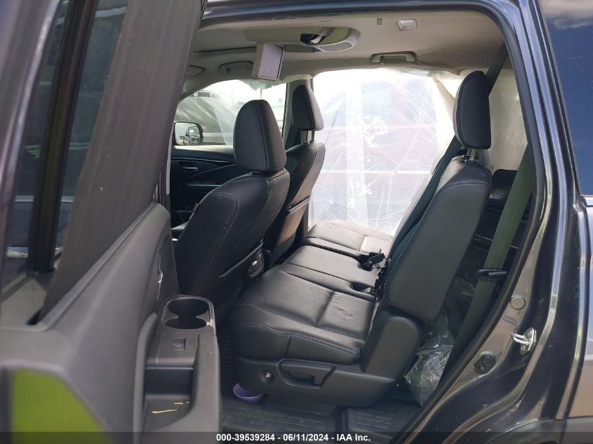 2020 Honda Pilot Awd Touring 8 Passenger VIN: 5FNYF6H98LB014127 Lot: 39539284