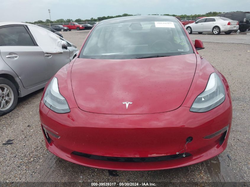 2023 Tesla Model 3 Rear-Wheel Drive VIN: 5YJ3E1EAXPF434038 Lot: 39539317