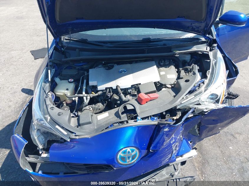 2017 Toyota Prius One VIN: JTDKBRFU6H3054852 Lot: 39539320