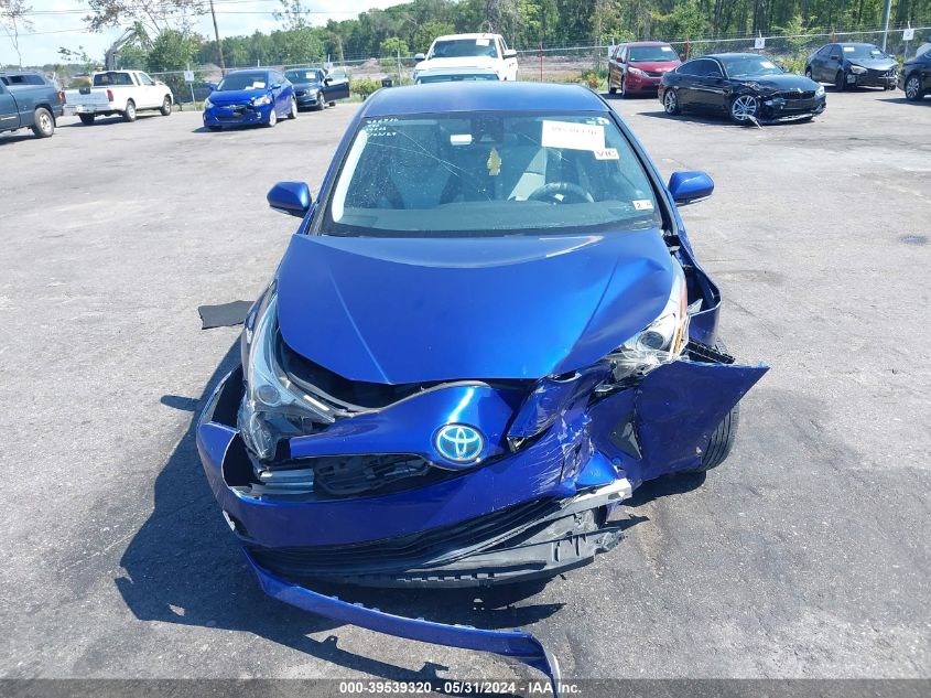 2017 Toyota Prius One VIN: JTDKBRFU6H3054852 Lot: 39539320