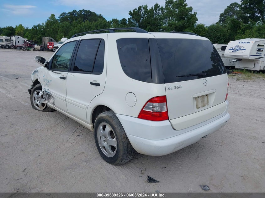2003 Mercedes-Benz Ml 350 VIN: 4JGAB57E73A443687 Lot: 39539326