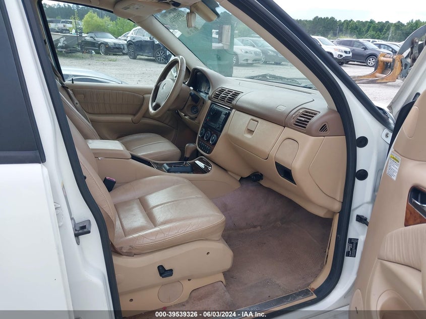 2003 Mercedes-Benz Ml 350 VIN: 4JGAB57E73A443687 Lot: 39539326