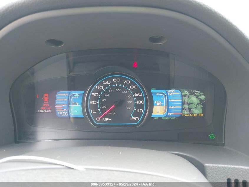 2010 Ford Fusion Hybrid VIN: 3FADP0L36AR281098 Lot: 39539327