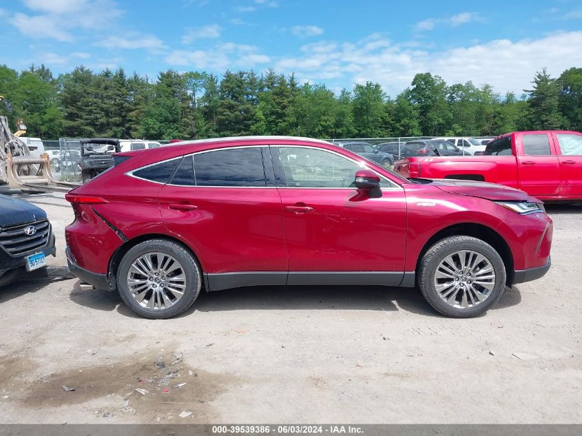 2021 Toyota Venza Le/Xle/Limited VIN: JTEAAAAH6MJ073395 Lot: 39539386