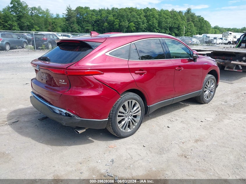 VIN JTEAAAAH6MJ073395 2021 TOYOTA VENZA XLE
