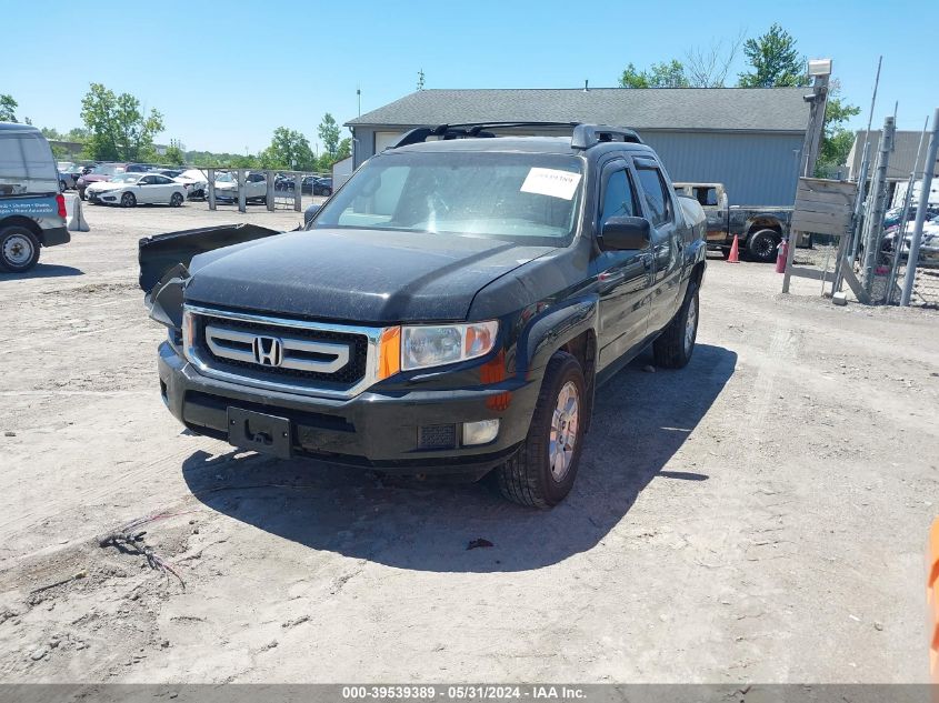 2011 Honda Ridgeline Rts VIN: 5FPYK1F44BB006912 Lot: 39539389