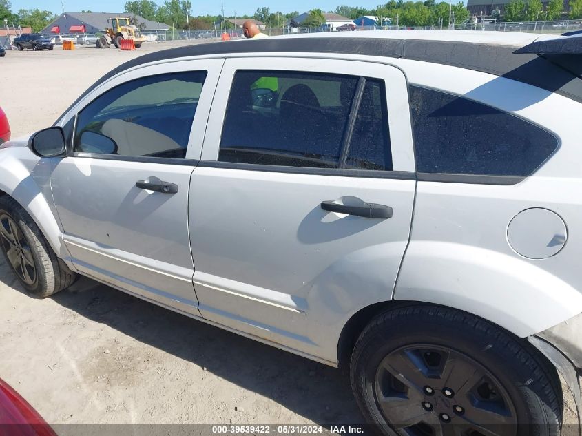 2007 Dodge Caliber Sxt VIN: 1B3HB48B67D593149 Lot: 39539422