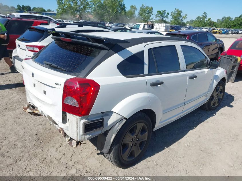 2007 Dodge Caliber Sxt VIN: 1B3HB48B67D593149 Lot: 39539422