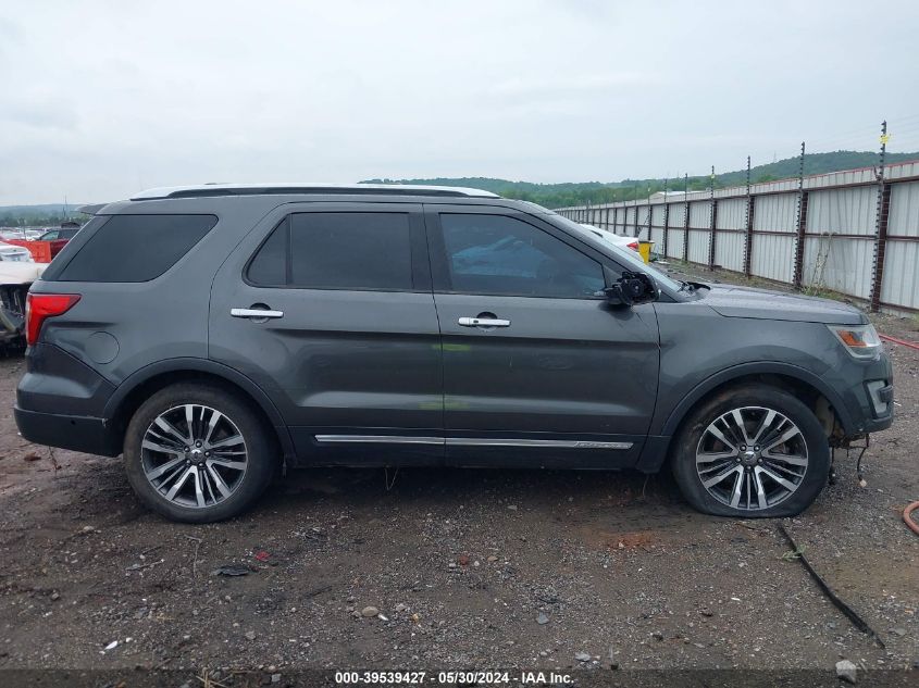 2016 Ford Explorer Platinum VIN: 1FM5K8HT1GGC82062 Lot: 39539427