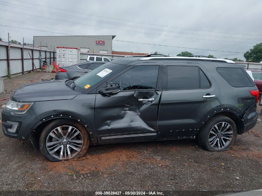 2016 Ford Explorer Platinum VIN: 1FM5K8HT1GGC82062 Lot: 39539427