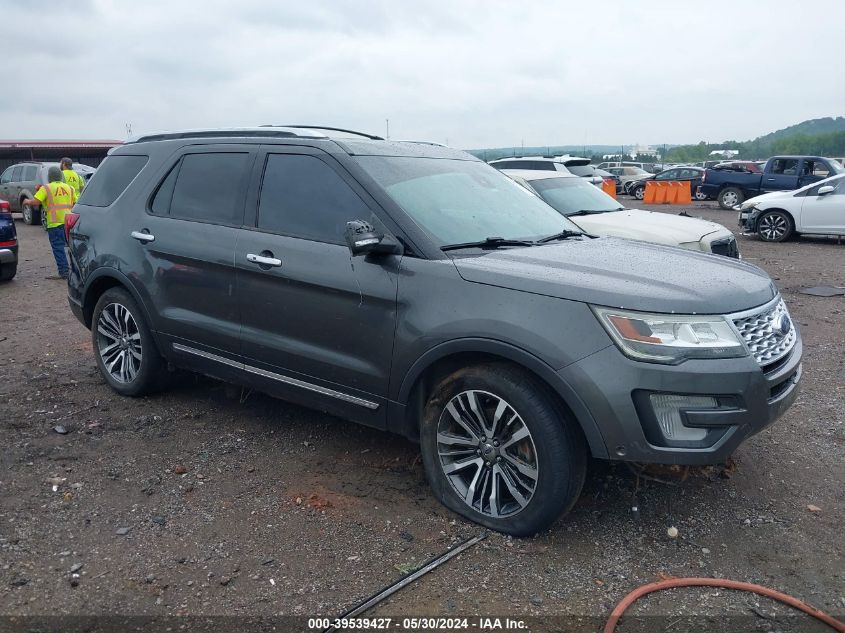 2016 Ford Explorer Platinum VIN: 1FM5K8HT1GGC82062 Lot: 39539427