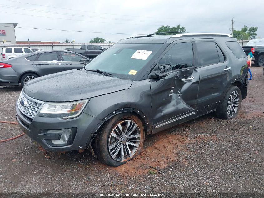 2016 Ford Explorer Platinum VIN: 1FM5K8HT1GGC82062 Lot: 39539427