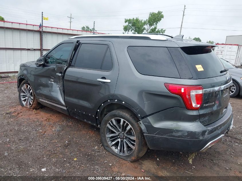 2016 Ford Explorer Platinum VIN: 1FM5K8HT1GGC82062 Lot: 39539427