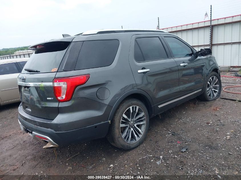 2016 Ford Explorer Platinum VIN: 1FM5K8HT1GGC82062 Lot: 39539427