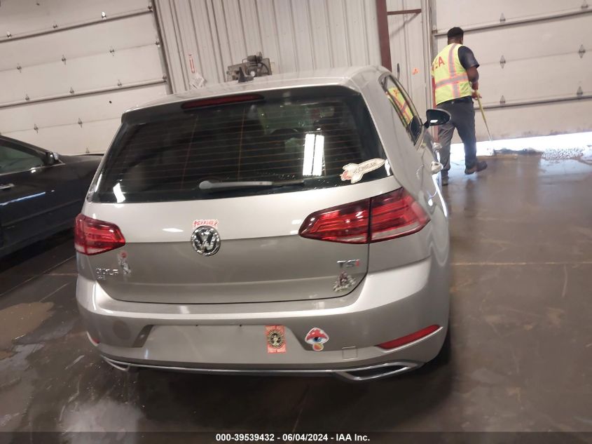 2018 Volkswagen Golf Tsi S/Tsi Se VIN: 3VWG17AU7JM264625 Lot: 39539432