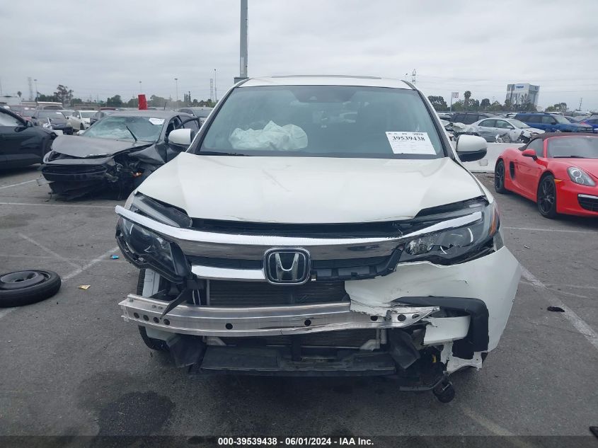 2019 Honda Pilot Ex-L VIN: 5FNYF6H5XKB031751 Lot: 39539438