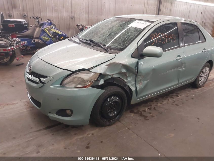 2007 Toyota Yaris VIN: JTDBT923471126362 Lot: 39539443