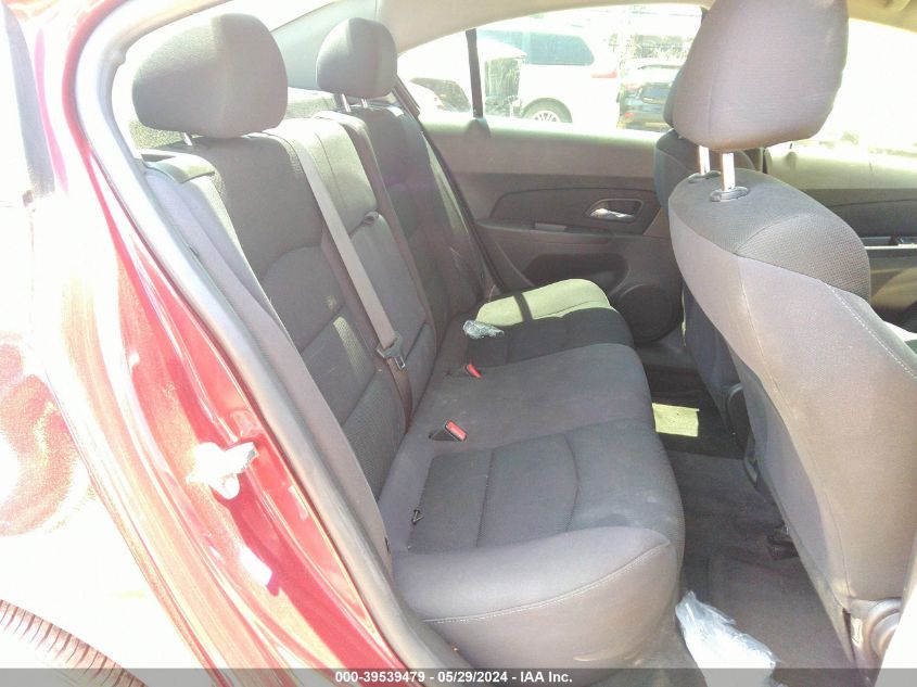 1G1PC5SBXF7231160 2015 Chevrolet Cruze 1Lt Auto