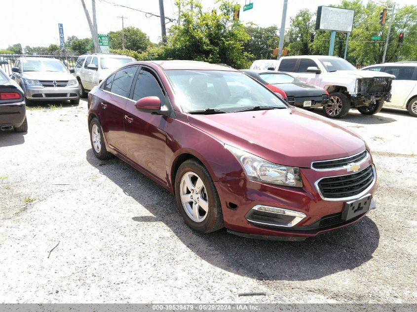 2015 Chevrolet Cruze 1Lt Auto VIN: 1G1PC5SBXF7231160 Lot: 39539479