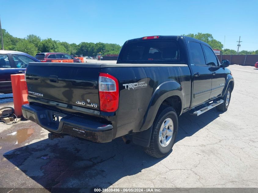 2005 Toyota Tundra Limited V8 VIN: 5TBDT48125S494680 Lot: 39539496