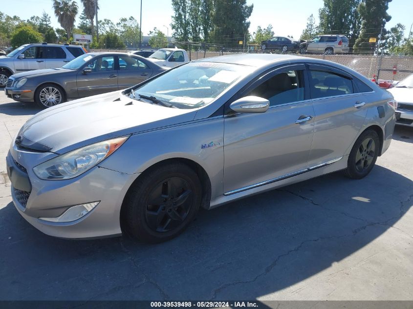 2012 Hyundai Sonata Hybrid VIN: KMHEC4A42CA035087 Lot: 39539498