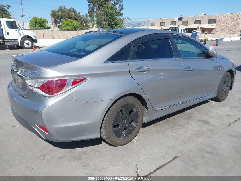 2012 Hyundai Sonata Hybrid VIN: KMHEC4A42CA035087 Lot: 39539498