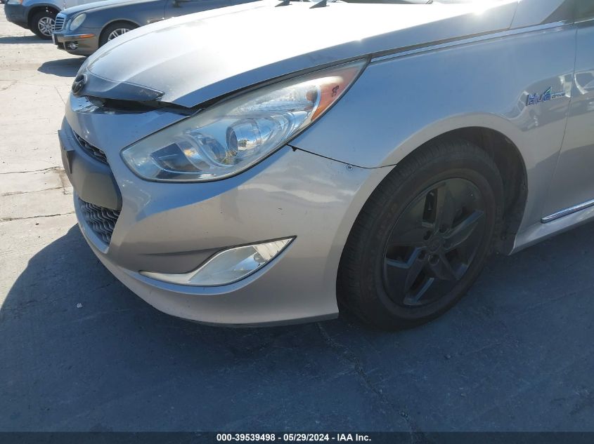 2012 Hyundai Sonata Hybrid VIN: KMHEC4A42CA035087 Lot: 39539498