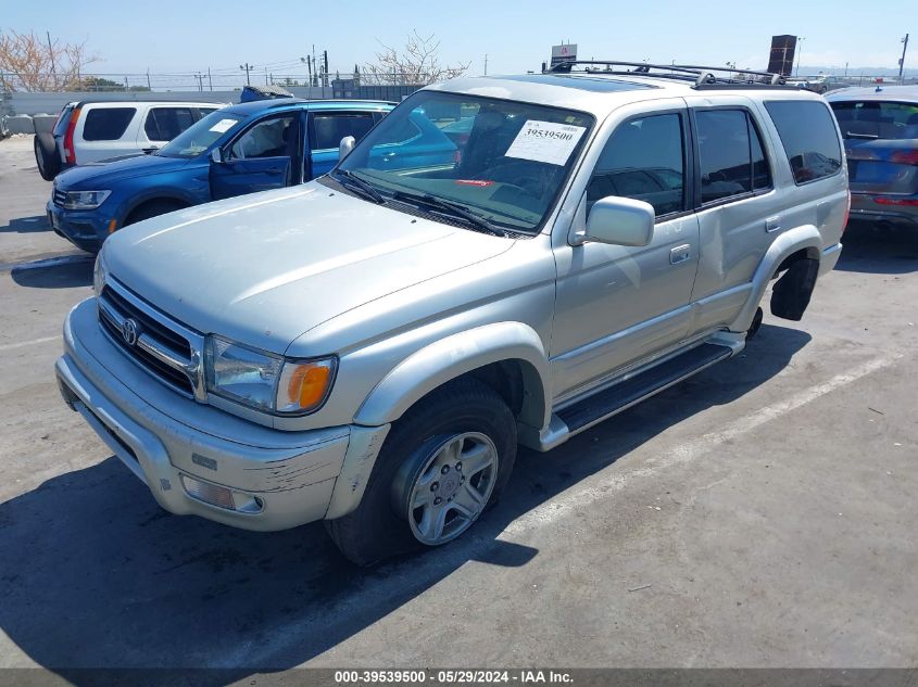 1999 Toyota 4Runner Limited V6 VIN: JT3GN87R7X0129614 Lot: 39539500