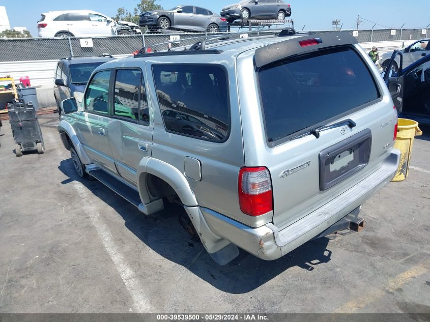 1999 Toyota 4Runner Limited V6 VIN: JT3GN87R7X0129614 Lot: 39539500