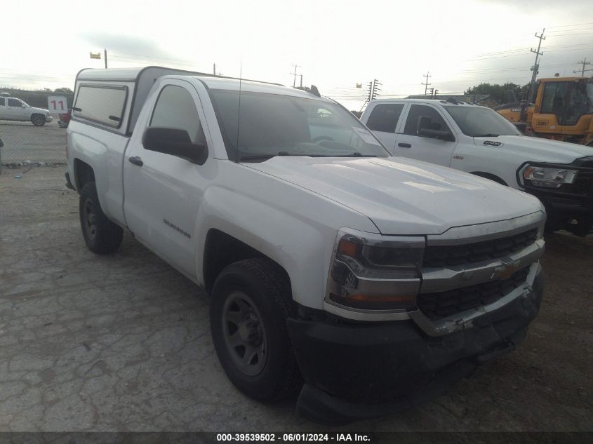 2017 Chevrolet Silverado C1500/C1500 Ls VIN: 1GCNCNEH3HZ329727 Lot: 39539502