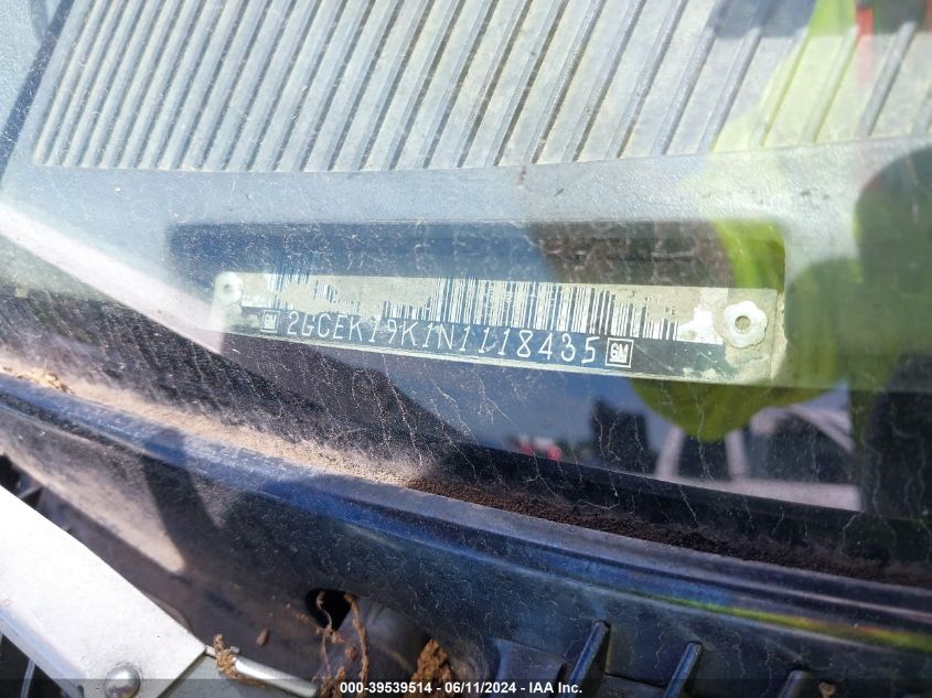 1992 Chevrolet Gmt-400 K1500 VIN: 2GCEK19K1N1118435 Lot: 39539514