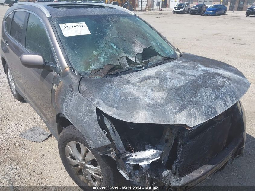 2013 Honda Cr-V Ex-L VIN: 5J6RM4H71DL032460 Lot: 39539531