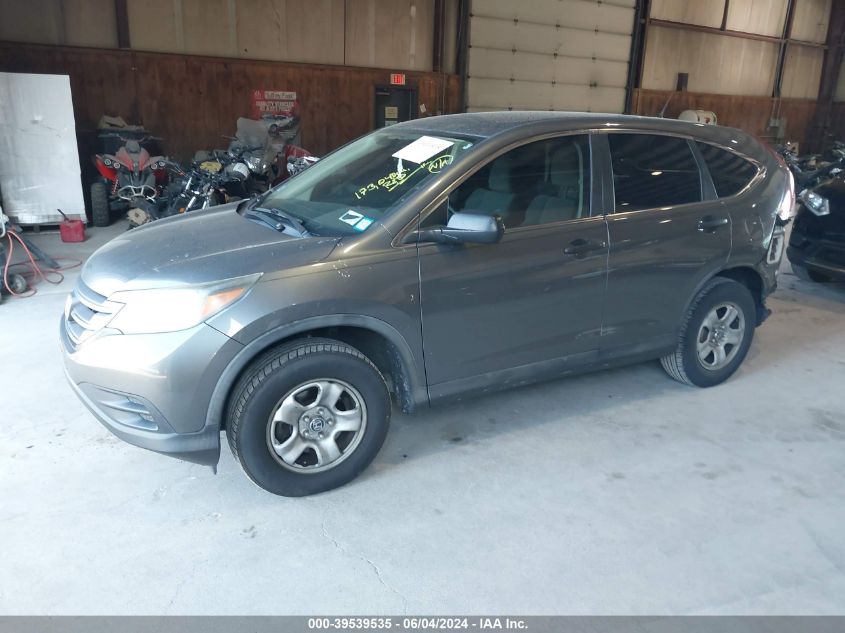 2013 Honda Cr-V Lx VIN: 3CZRM3H36DG706087 Lot: 39539535