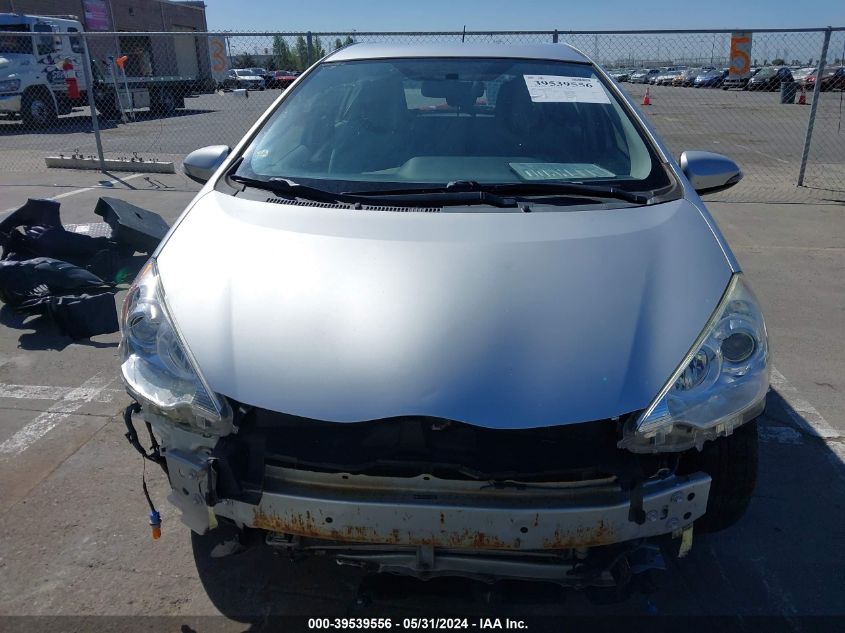 2014 Toyota Prius C One VIN: JTDKDTB36E1560211 Lot: 39539556