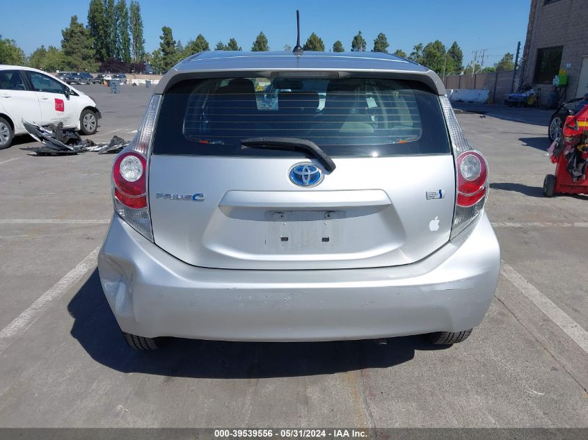 2014 Toyota Prius C One VIN: JTDKDTB36E1560211 Lot: 39539556