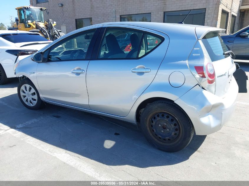 2014 Toyota Prius C One VIN: JTDKDTB36E1560211 Lot: 39539556