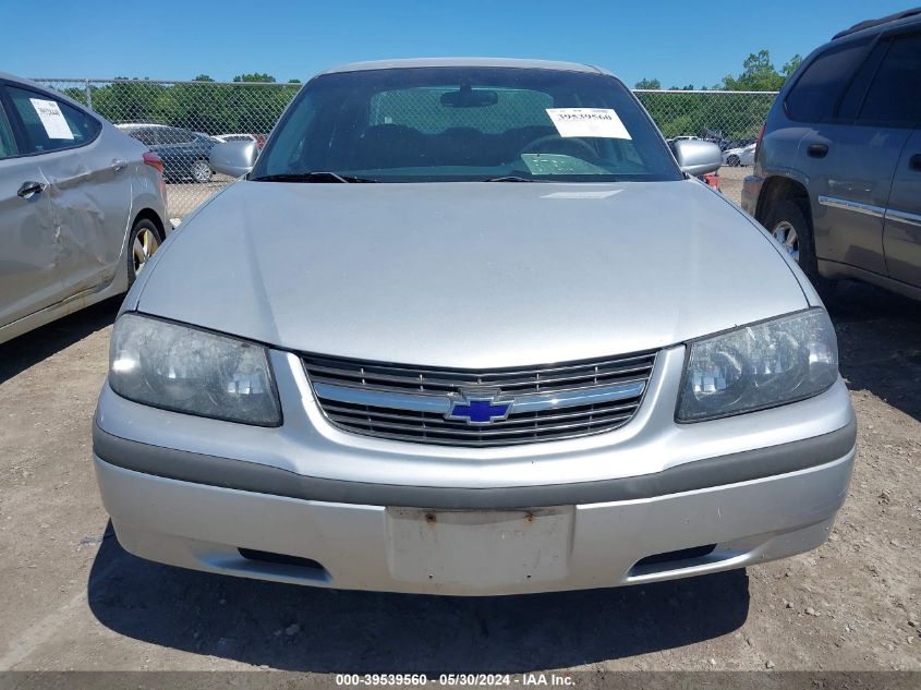 2003 Chevrolet Impala VIN: 2G1WF52E939335078 Lot: 39539560