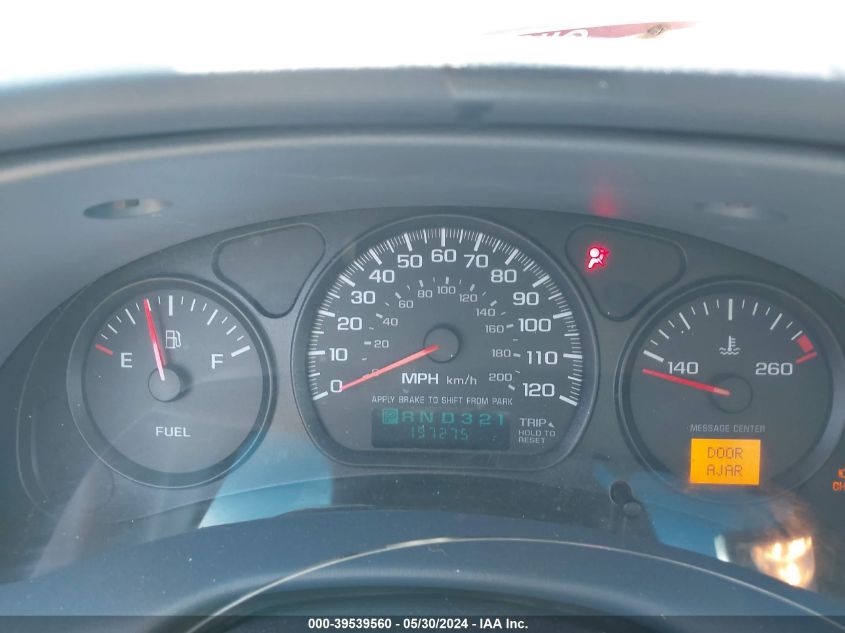 2003 Chevrolet Impala VIN: 2G1WF52E939335078 Lot: 39539560