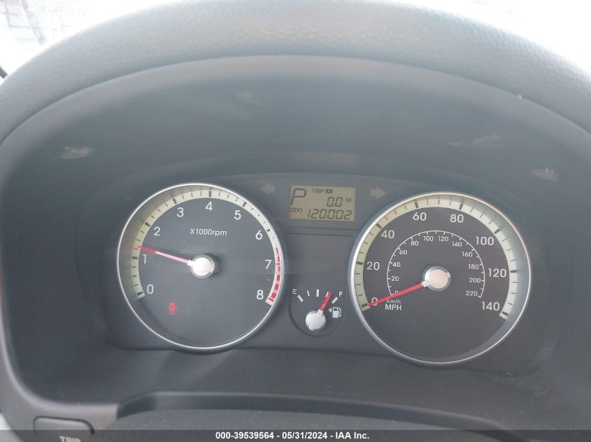 2009 Hyundai Accent Gls VIN: KMHCM46C69U291938 Lot: 39539564